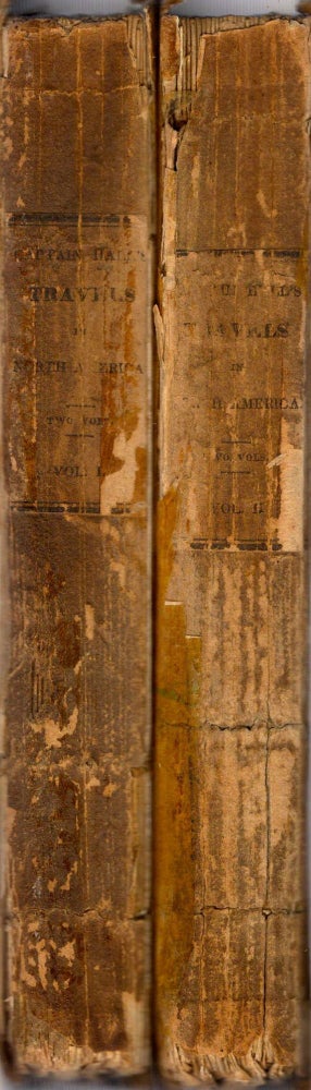 Item #10553 Travels in North America in the Years 1827 and 1828. Captain Basil Hall.