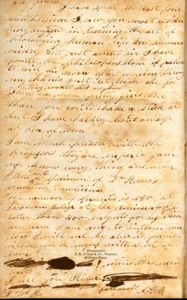 A Lecture Delivered at Jefferson Medical College, Philadelphia, Jan. 8, 1834