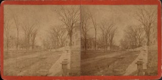 Item #11265 Stereoscopic Views of Thomaston. 42 Main St. east from Wm. Hodgkins. Morse, Tuttle