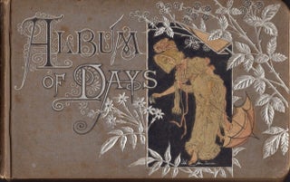 Item #11780 Album Days. 1890's Illinois Memory Album. Huldah