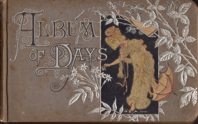 Item #11780 Album Days. 1890's Illinois Memory Album. Huldah.