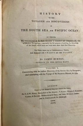 History of Voyages and Discoveries in the South Sea or Pacific Ocean