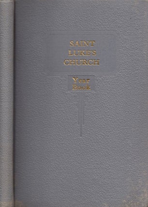 Item #12293 1934 Year Book and Telephone Index Directory Saint Luke's Church Atlanta Georgia....