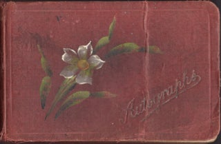 Item #13036 1919-1925 Autograph Book of Nelly Summers with original artwork. Nelly Summers