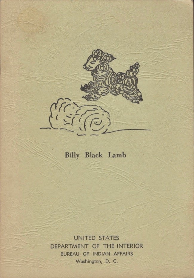 Item #13240 Billy Black Lamb. Caroline H. Breedlove.