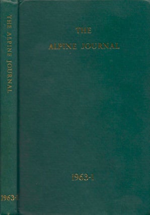 Item #13970 The Alpine Journal. A. D. M. Cox, D F. O. Dangar, T S. Blakeney