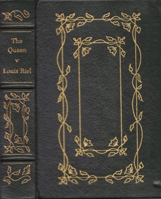 Item #14017 The Queen v Louis Riel. Gryphon editions