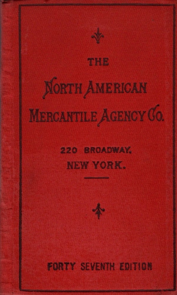 Item #14625 Legal Directory of the North American Mercantile Agency Company January, 1900. North American Mercantile Agency Co.
