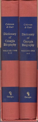 Dictionary of Georgia Biography
