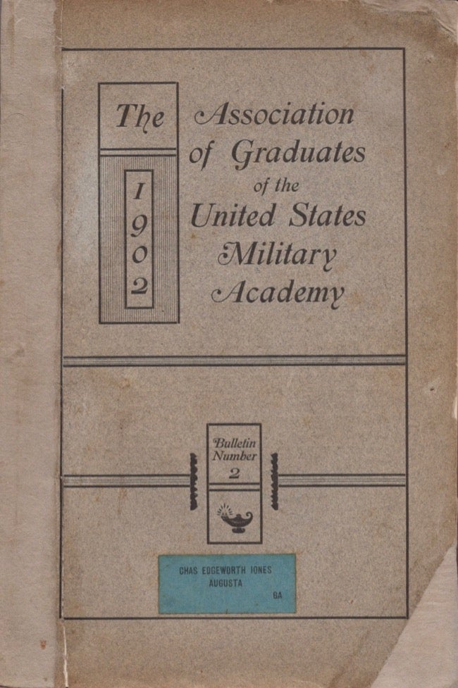 Item #15174 The Association of Graduates of the United States Military Academy 1902. United States Military Academy.