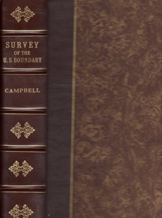 Item #15734 Reports Upon the Survey of the Boundary Between the Territory of the United States...