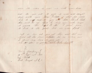 Civil War Letter from Eli Smith to family. 45th Pennsylvania Regiment, Company G, Otter Island, South Carolina February 24th, 1862.