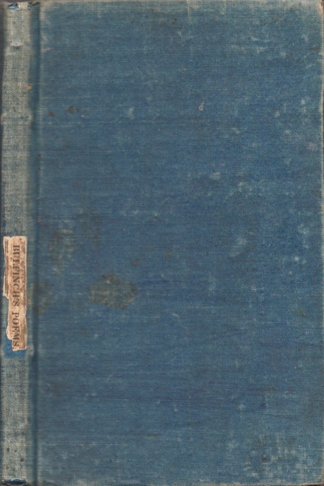 Item #16260 Poems, by S. G. Bulfinch. S. G. Bulfinch.