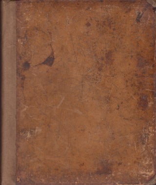 Item #16431 19th century English manuscript commonplace book of Thomas Dewse with original...