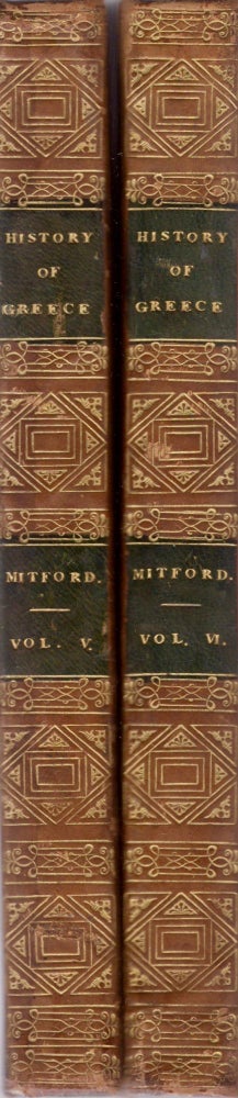 Item #16459 The History of Greece. Volumes V, VI. William Esq Mitford.
