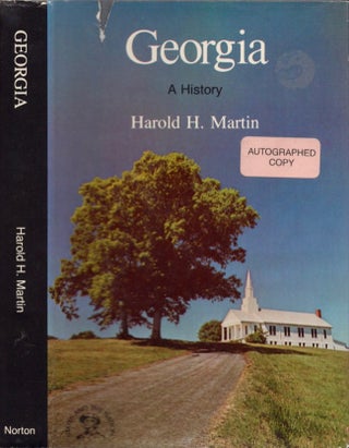 Item #16669 Georgia A Bicentennial History. Harold H. Martin