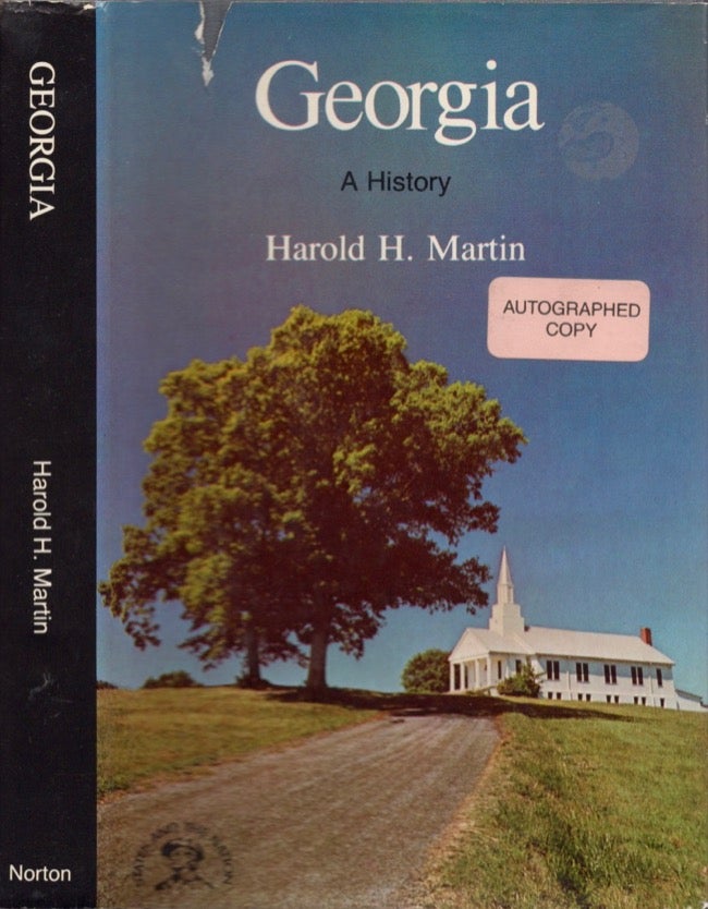 Item #16669 Georgia A Bicentennial History. Harold H. Martin.