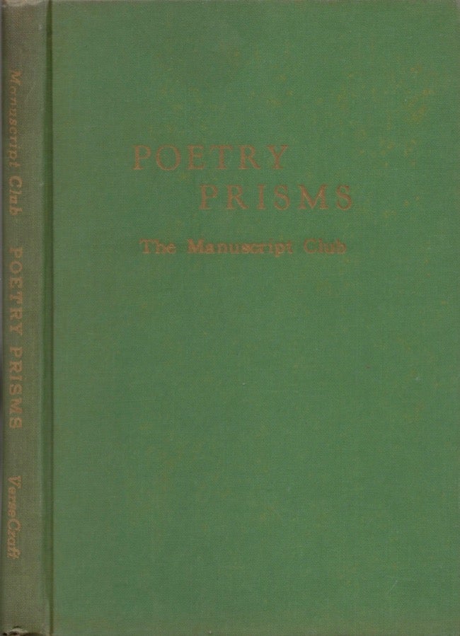Item #17032 Poetry Prisms Anthology of the Manuscript Club Atlanta, Georgia. Mildred Austin Finch, Coordinator and.