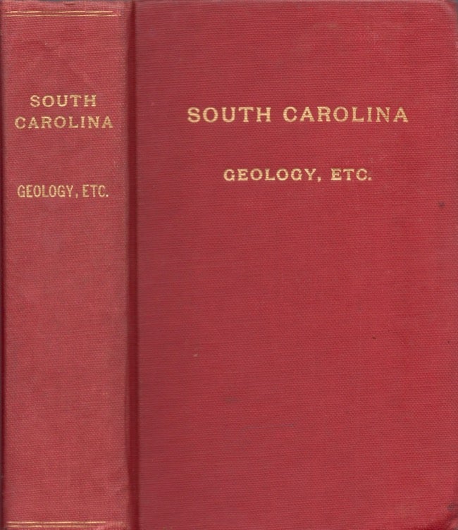 Item #17041 South Carolina Geology: A Sammelband of 5 Government Geological publications illustrated with folding maps, photographs and diagrams.