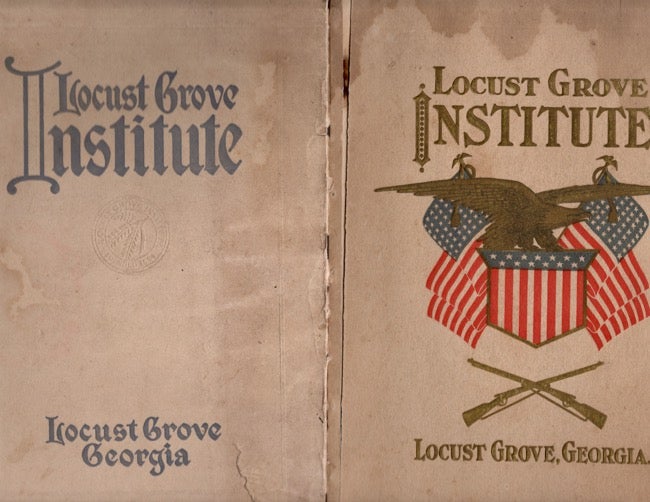 Item #17124 Locust Grove Institute, Locust Grove, Georgia School Bulletins 1916-1924. Locus Grove Institute.