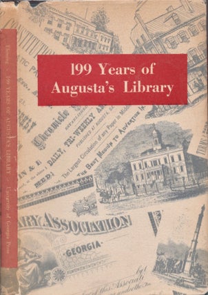 Item #17293 199 Years of Augusta's Library. A Chronology. Berry Fleming