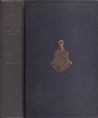 Item #17337 Life, Letters and Speeches of James Louis Petigru The Union Man of South Carolina....