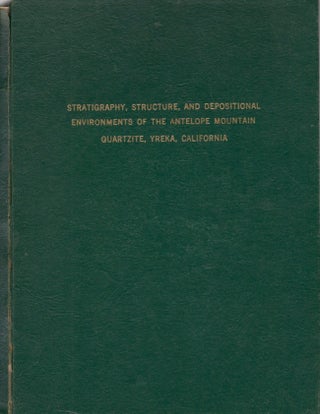 Item #17339 Stratigraphy, Structure, and Depositional Environments of the Antelope Mountain...