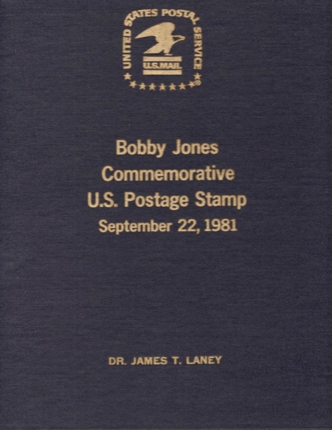 Item #17646 Bobby Jones Commemorative U.S. Postage Stamp September 22, 1981. United States Postal Service.