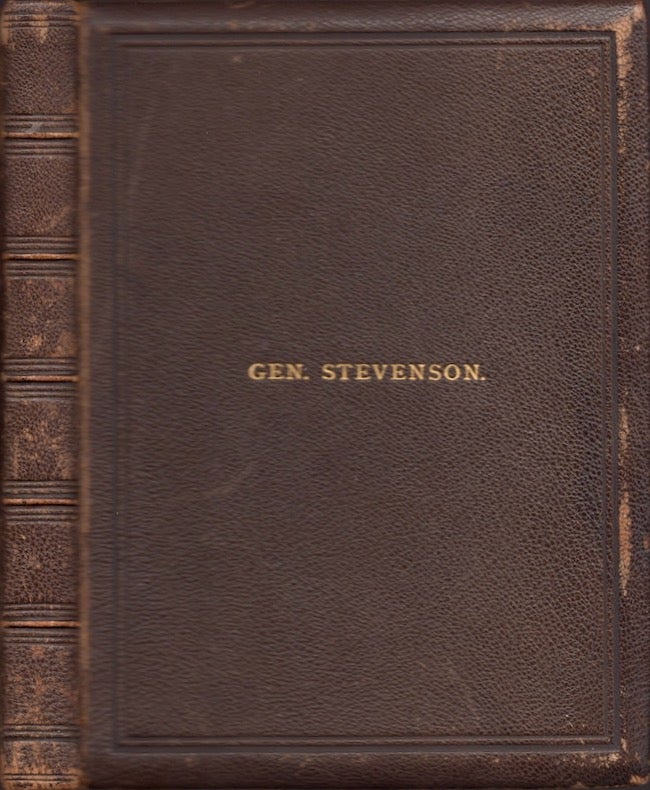 Item #18547 Memoir of General Thomas Greely Stevenson. J. Thomas Stevenson, General Thomas Greely Stevenson.