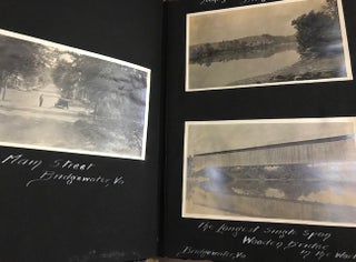 Item #18895 Early 1900's Edgemont Maryland and Bridgewater Virginia Photograph Album Including...