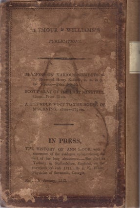The History of Georgia Containing Brief Sketches of the Most Remarkable Events Up to the Present Day. Volume 1.
