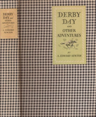 Item #19177 Derby Day and Other Adventures. A. Edward Newton