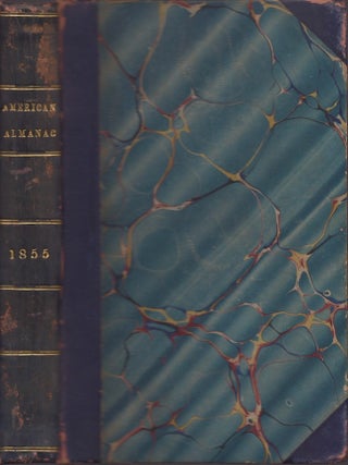 Item #19335 American Almanac and Repository of Useful Knowledge, For the Year 1855. Sampson...
