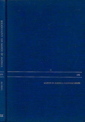 Item #20778 A Critical Bibliography for The March of America Series. Albert T. Klyberg