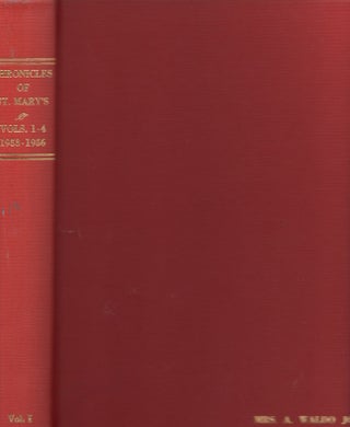 Item #21234 Chronicles of St. Mary's: Vols. 1-4: 1953-1956. St. Mary's County Historical Society