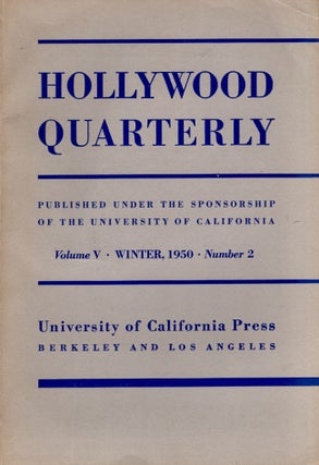 Hollywood Quarterly