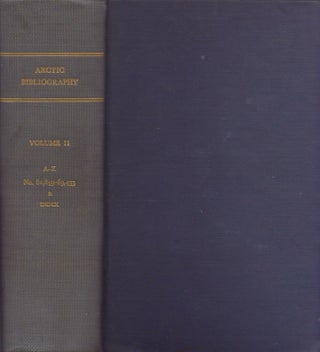 Item #21393 Arctic Bibliography: Volume 11. Marie Tremaine