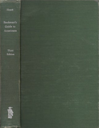 Item #21456 Bookman's Guide to Americana. J. Norman Heard