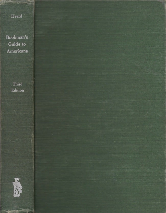 Item #21456 Bookman's Guide to Americana. J. Norman Heard.