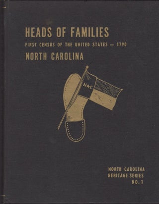 Item #22054 Heads of Families at the First Census of the United States Taken in the Year 1790...