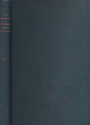 Item #22235 Ohio Archaeological and Historical Publications, Volume V. Fred J. Heer