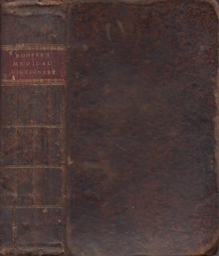 Item #22639 Hooper's Medical Dictionary. Robert Hooper