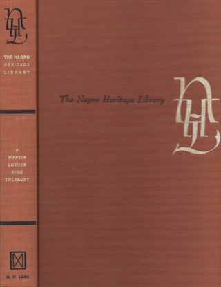 Item #22651 A Martin Luther King Treasury. Negro Heritage Library. Martin Luther Jr King