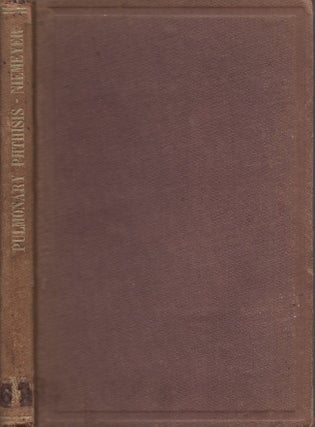 Item #22977 Felix Von Niemeyer's Clinical Lectures on Pulmonary Phthisis. J. L. Parke