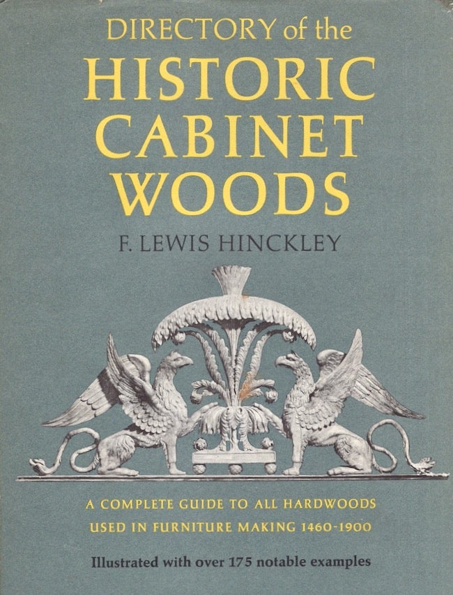 Item #23043 Directory of the Historic Cabinet Woods. F. Lewis Hinckley.