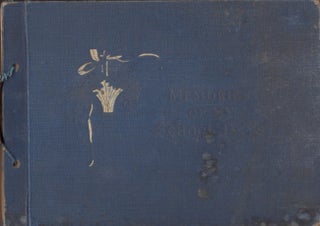 Item #23142 Memories of My School Days: Circa 1930 High School Scrapbook of Miss Annette Orr of...
