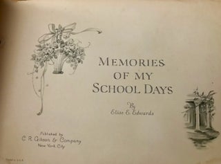 Memories of My School Days: Circa 1930 High School Scrapbook of Miss Annette Orr of Americus, Georgia