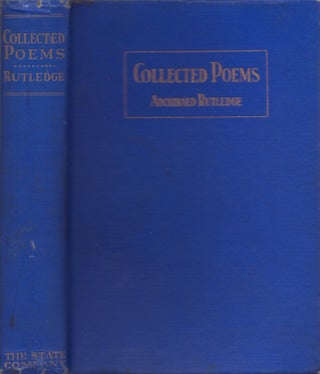 Item #23338 Collected Poems. Archibald Rutledge