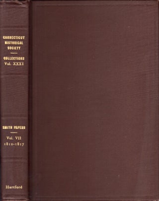 Item #23442 Collections of the Connecticut Historical Society. Volume XXXI. John Cotton Smith...