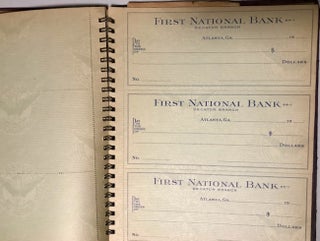 1907-1942 Mini archive of Checks, Receipts, and misc. business paper from T.C. Nunnally and others